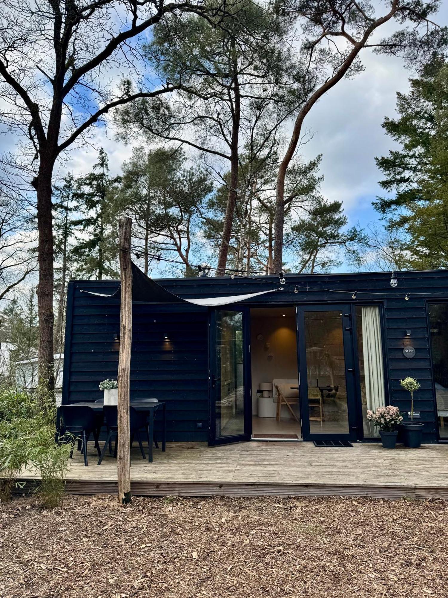 Luxe Tiny House Stec Midden Op De Veluwe In Nunspeet Villa Exterior photo